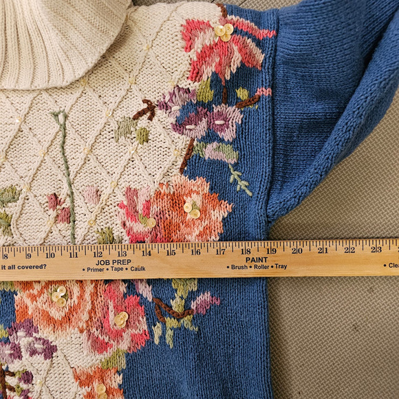 Melbourne Country Hand Knitted Women's Sweater‎ Size Small - Picture 3 of 4